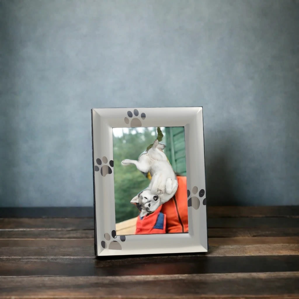 Paw Print Design Frame - 5x7