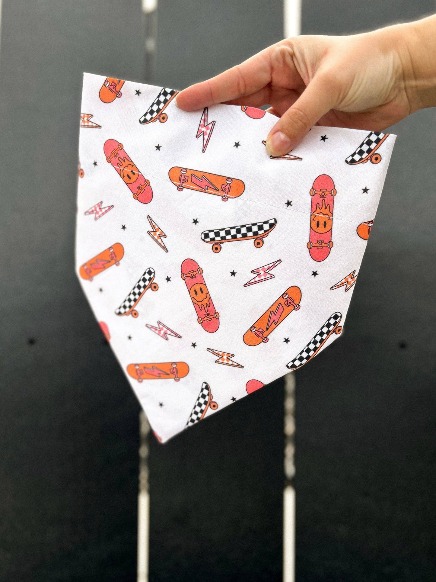 Skateboard Dog Bandana