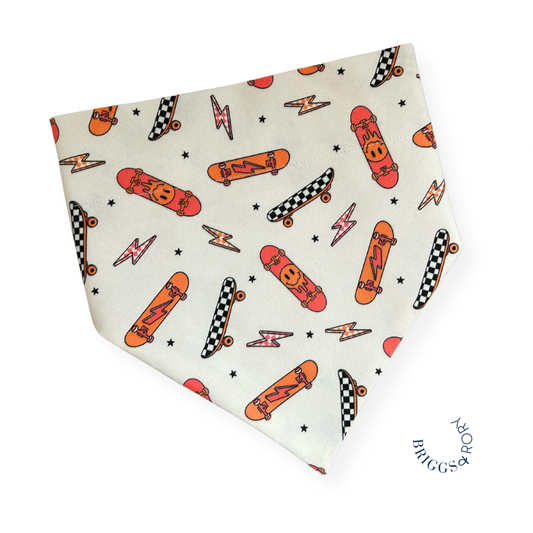 Skateboard Dog Bandana