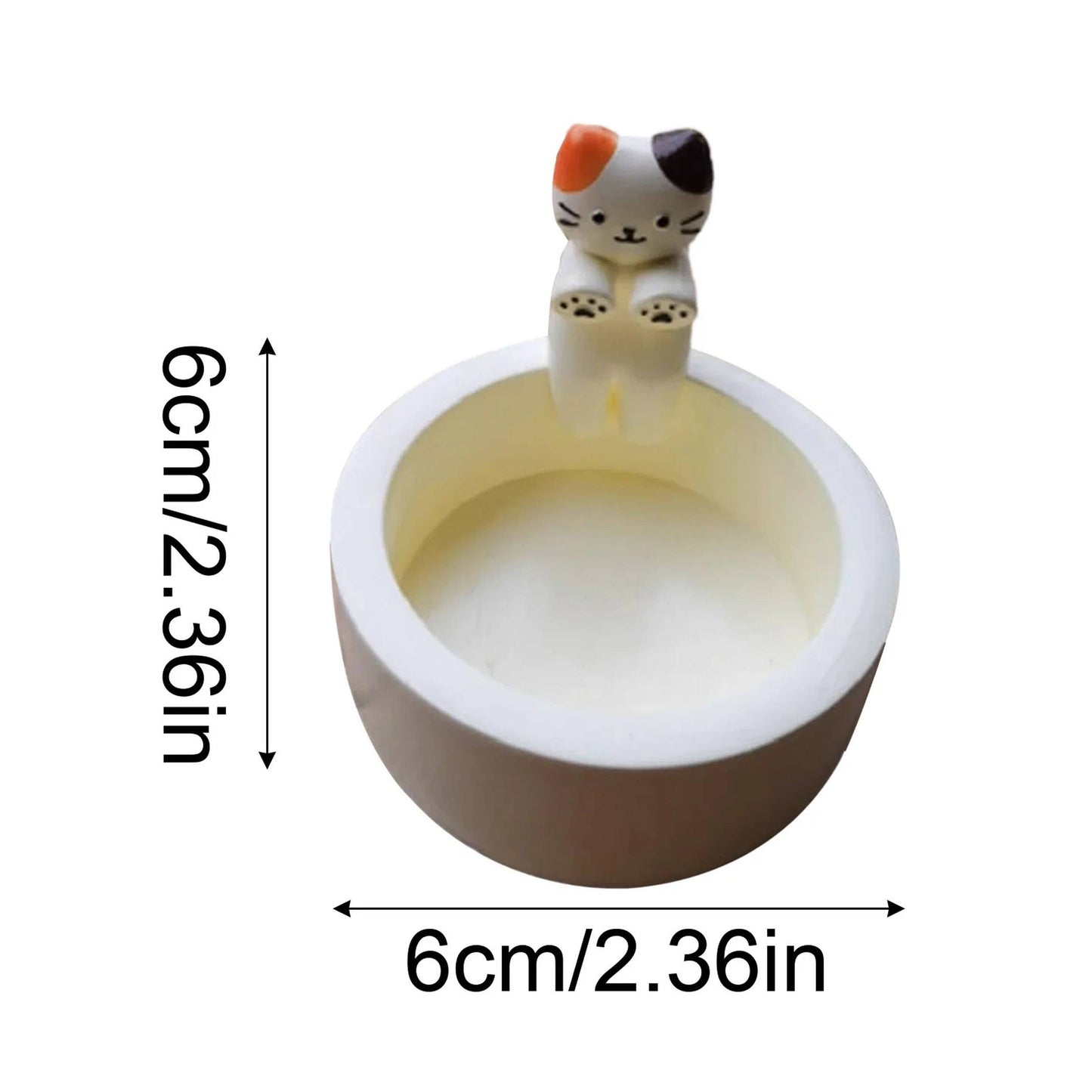 Easter Cute Kitten Candle Holder For Home Decor